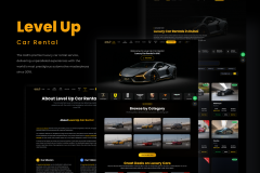 Level Up Car Rental – Luxury Car Rental Platform